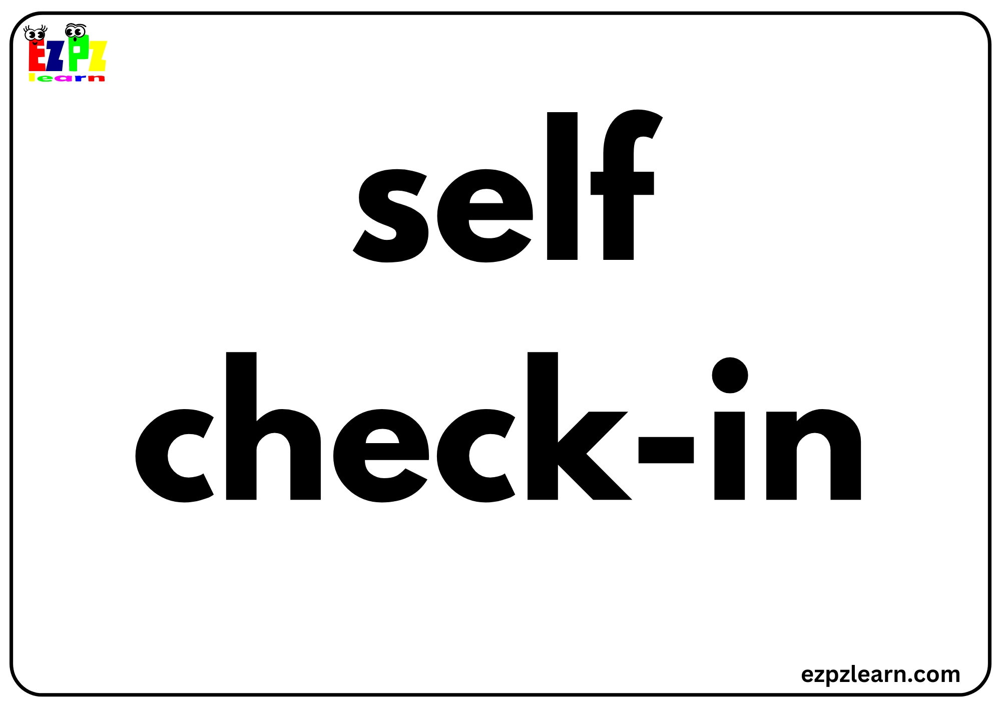 self check-in